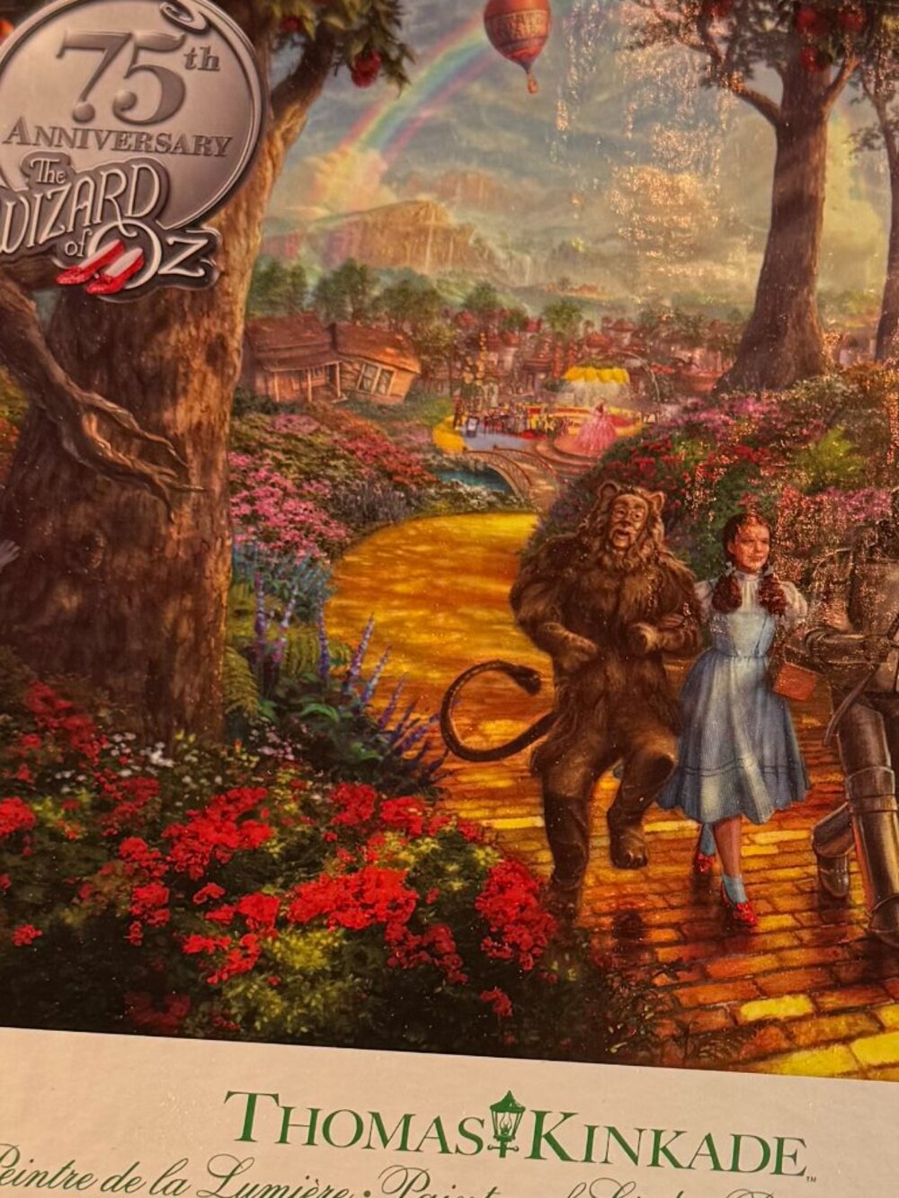 Thomas Kincade Wizard of Oz 75th Anniversary 1k Piece jigsaw Puzzle